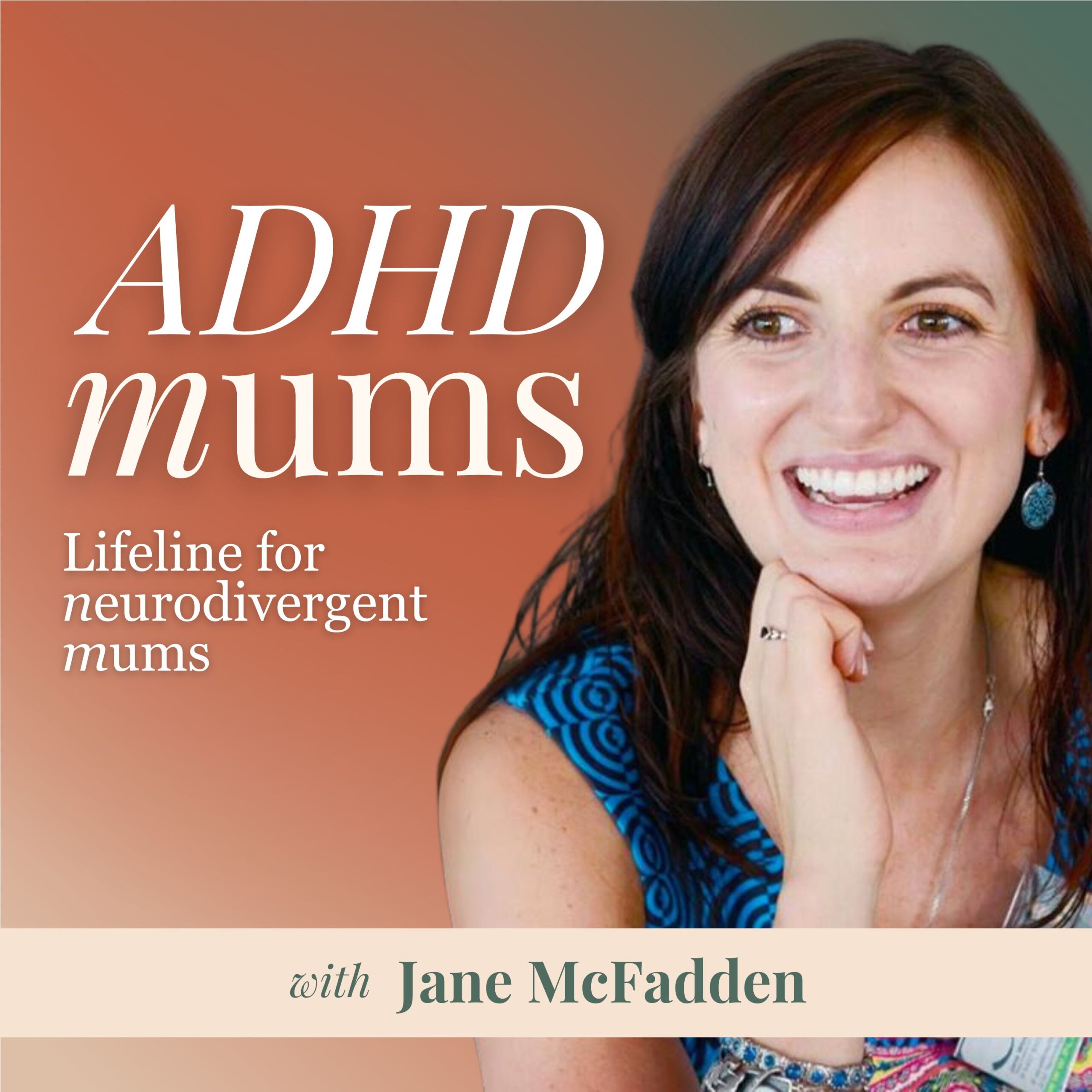 Podcast Artwork - Jane McFadden ADHD Mums